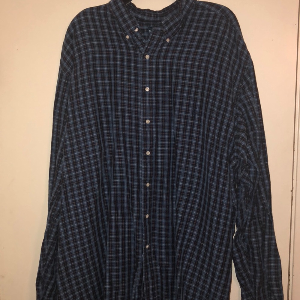 RALPH LAUREN 3XLT long sleeve button up